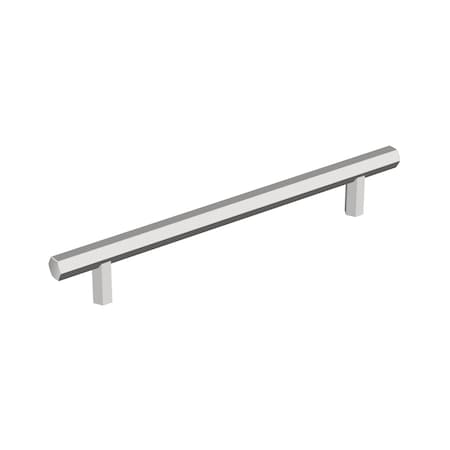 Amerock Caliber 6-5/16 in 160 mm Center-to-Center Polished Chrome Cabinet Pull BP3687526