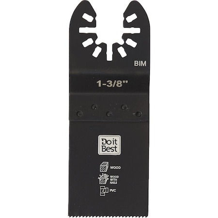 Do It Best 1-3/8'' High Carbon Steel Wood with Nails Oscillating Multi-Tool Blade QJDIB-OS-006
