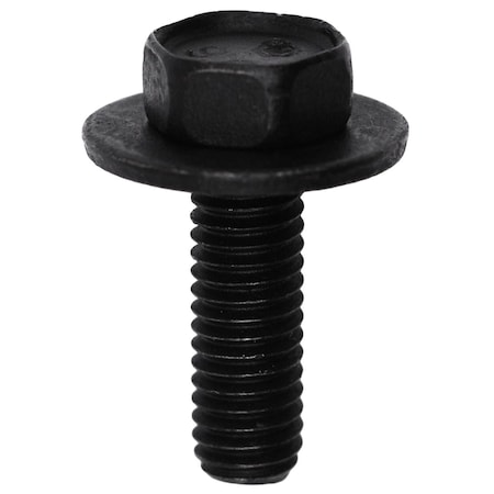 Auveco 6-1.0 x 20mm Hex Head Sems 17mm O.D. - Phosphate, 50PK 12067