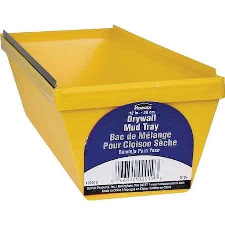 Homax Pan Mud Drywall 12X4In Plastic 00019
