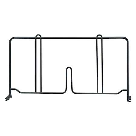 Quantum Storage Systems WIRE SHELF DIVIDER BLACK 14in DIV14BK