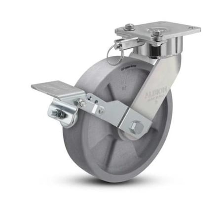 Albion Caster, Maintenance-Free, 8x2, 28DT08228SLFBK 28DT08228SLFBK