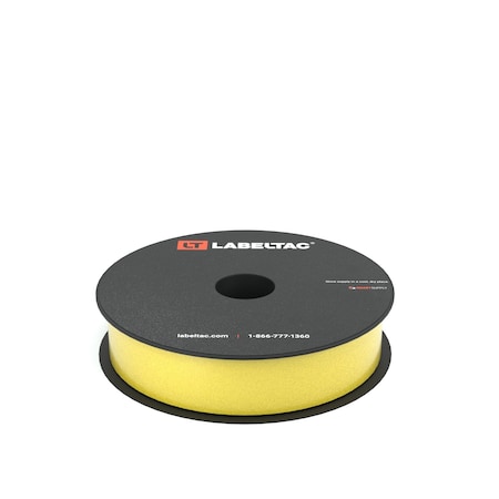 Labeltac Safety Grade Reflective Label Supply 1in x 75ft LT4/LTPX, Yellow LT101SGRF