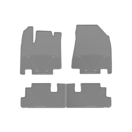Weathertech Grey, Front and Rear All Weather Floor Mats W601GR-W602GR