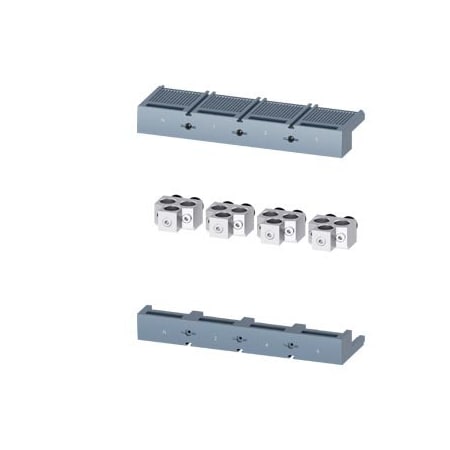 Siemens circular conduc. terminal TA3.2 3 x 120185 mmsqrd for 2 cables 4 units 3VA9504-0JB32