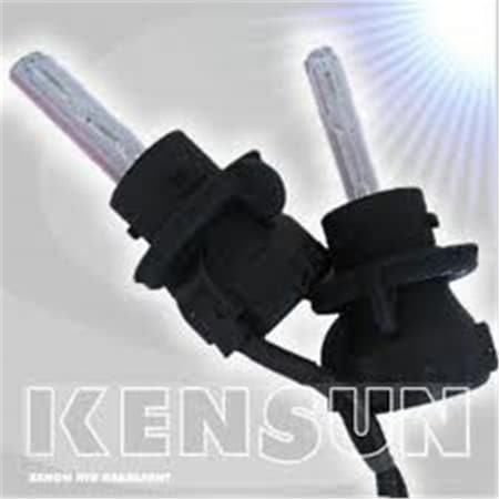 Kensun HID Bi-Xenon 10000K 35W AC Bulbs- Light Blue UN-K-Bulbs-H13 M-10K