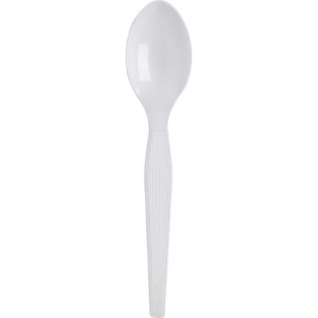 Dixie Plastic Cutlery, Heavyweight Spoon, White, 1000PK TH217