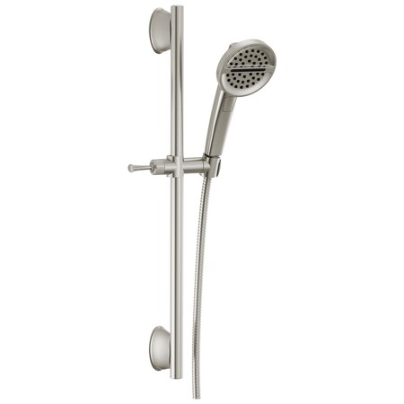 Delta Universal Showering Components 3-Setting Slide Bar Handshower 51386-SS-PR