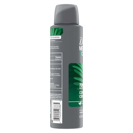Dove Men+Care Coastal Cedar Antiperspirant Dry Spray, 3.8 Ounce, 12PK 62687858