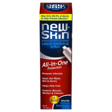 New-Skin Liquid Spray Bandage, 1-ounce Aersol Spray Can, 24PK 1192782_CS