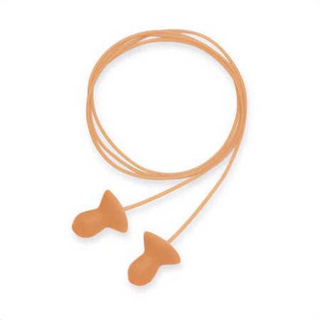 Howard Leight Reusable Vinyl Bell Shape, 26 dB, Orange QD30