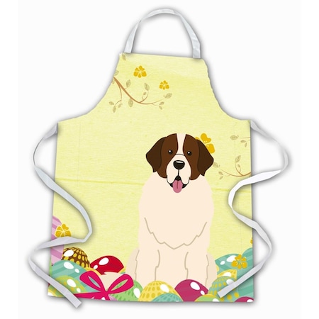 Carolines Treasures Easter Eggs Moscow Watchdog Apron BB6027APRON