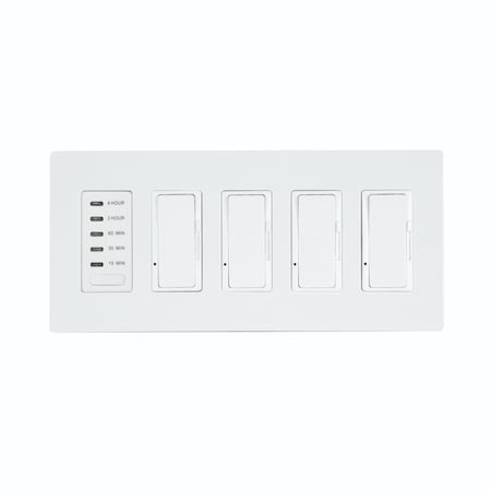 Eurofase 4 Dimmer And 1 Timer For Use With Eurofase Control Boxes EFSWTD4