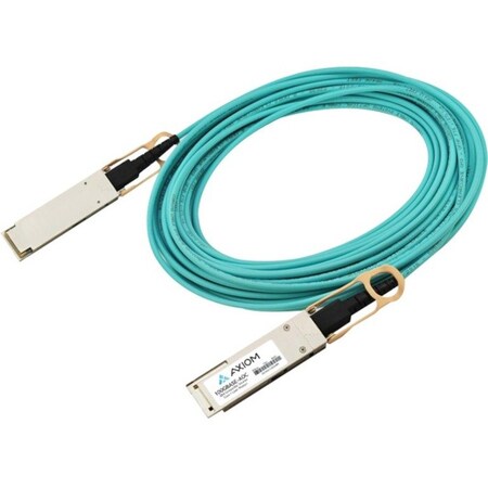 Axiom 100GBASE-AOC QSFP28 ACTIVE OPTICAL CABLE ARUBA COMPATIBLE 7M R0Z27A-AX