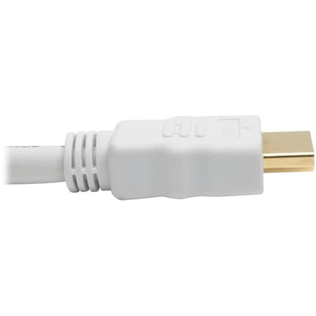 Tripp Lite HIGH-SPEED HDMI 4K CABLE WITH DIGITAL VIDEO AND AUDIO, ULTRA HD 4K X 2K 30 HZ M P568-025-WH