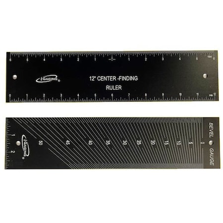 Igaging Center Rule, 12in x 3in 34-222-1