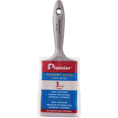 Premier Painters Blend 3'' Flat Paint Brush 267V-30