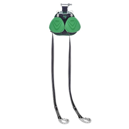 Msa Safety V-TEC(R) EDGE Self Retracting Lifeline, D-Ring, Steel, 2 Leg(s), 310 lb Weight Capacity VTLEW-022-PJ-A