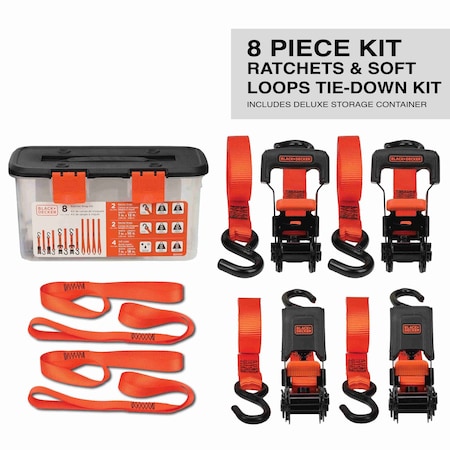 Black & Decker B+D 8PC RATCHET/SL/SET BDX1021