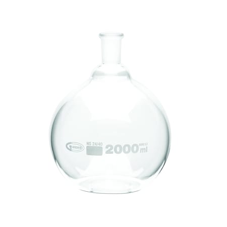 United Scientific Boiling Flask, Flat Bottom, Ground Joint FFB058-2000