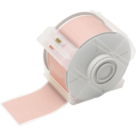 Brady Label Tape Cartridge, Pink, Labels/Roll: Continuous 76599