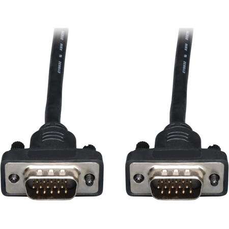 Tripp Lite Coax Cable, VGA, HD15, Low Profile, RGB, 50ft P502-050-SM