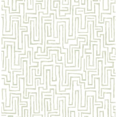 A-Street Prints Ramble Sage Geometric Wallpaper 4121-25702