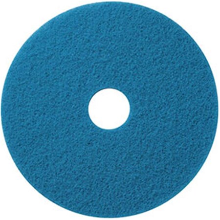 Americo Mfg 18 in. Blue Scrubbing Pad - 5 Per Case, 5PK 641290BL