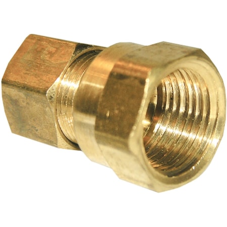 Westlake Pipe & Fittings 3/8'' Cx3/8'' FPT Brass Compression Adapter 17-6635
