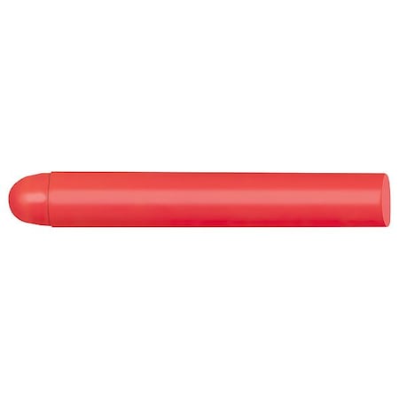 Markal Marking Crayon, 4-1/8 in L, Orange, Wax 82470G