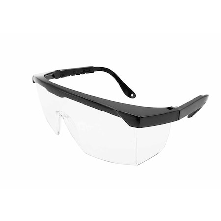 Zenport Wrap-Around Safety Glasses, UV-Coating and Adjustable Temples SG2612