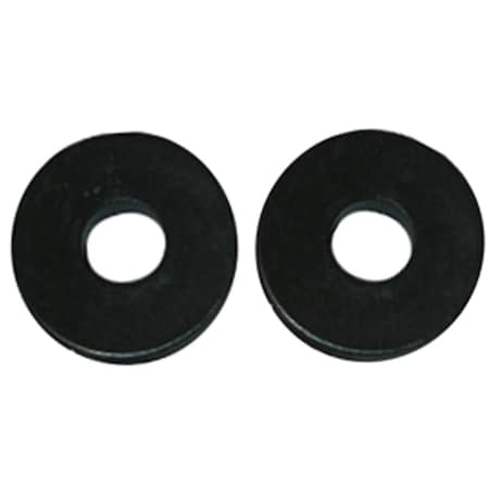 Westlake Pipe & Fittings 1/2'' Black 00 Flat Bibb Faucet Washer, 2 Ct. 02-1100P