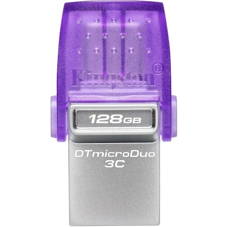 Kingston 128GB DT 200MBs Dual USBA USBC DTDUO3CG3/128GB