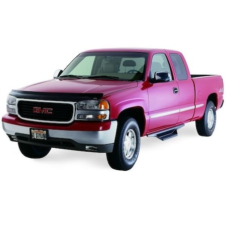 Gt Styling Bug Shield, Wrap-Around; Smoke 78108S