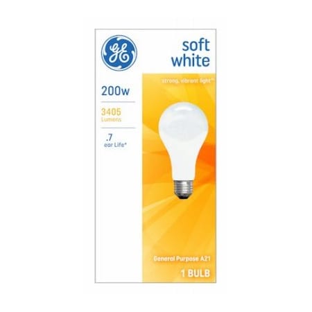 Current Ge 200W Sw Lgt Bulb 11585
