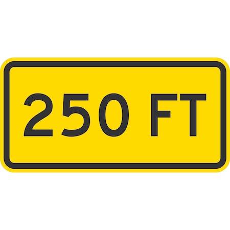 Lyle 250 Ft, 24x12, Diamond Grade, Yellow G-11548-DG_24x12