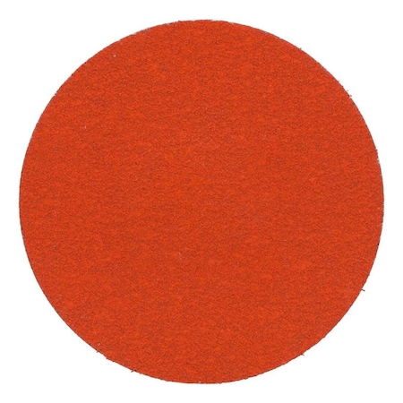Norton Co Quick-Change Disc: Speed-Lok TR, 3" Disc Dia, 100 Grit, Ceramic Alumina, Coated 66261043390