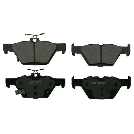 Wagner Brake QuickStop Rear Disc Brake Pad Set Ceramic,  ZD1808