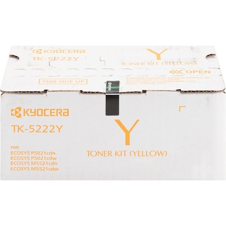 Kyocera Yellow Toner Cartridge 1.2K YLD 1T02R9AUS1 TK5222Y