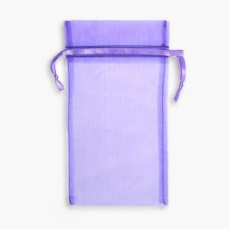 Nashville Wraps Grape Organza Bags, 5.5x9, 10PK B559465