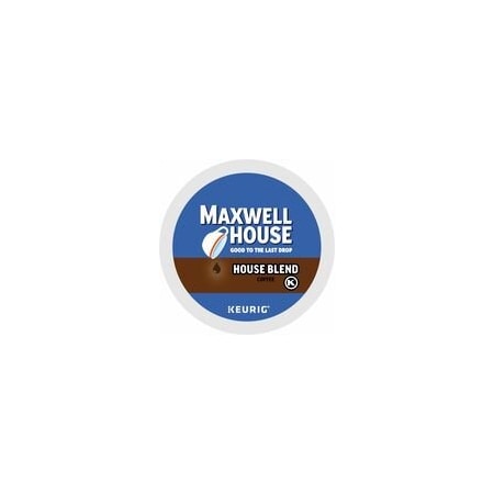 Maxwell House K-Cup House Blend Coffee, Compatible with Keurig Brewer, Medium, K-Cup, House Blend, 4PK 5000363643