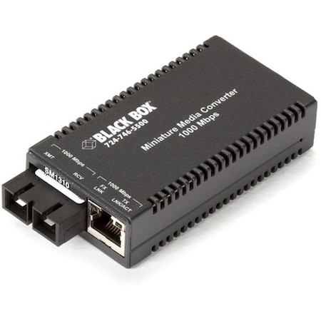 Black Box Black Box Media Converter, Ethernet to Singlemode Fiber SC LGC011A-R2