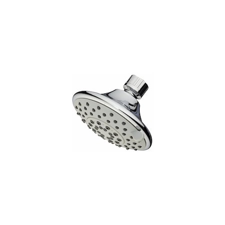Homepointe Showerhead, Fixed-Mount, 5 Settings, Chrome Plastic 228626