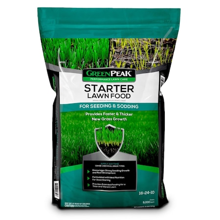 Greenpeak Lawn Starter Lawn Food For All Grasses 5000 sq ft 905327