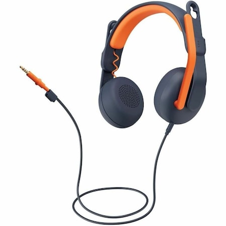 Logitech ZONE LEARN HEADSET- AUX ON EAR PC-CLASSIC BLUE, EDU, W/ 3YR WARRANTY 981-001372