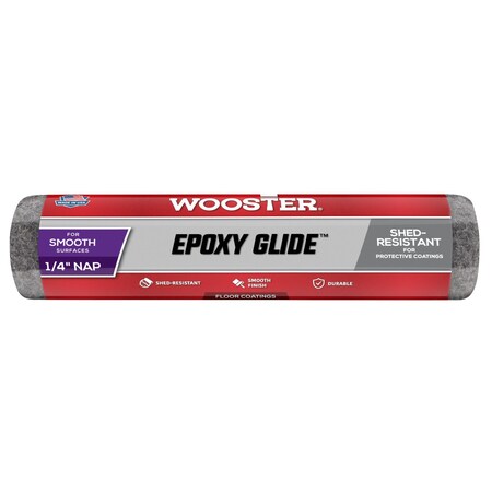 Wooster R232 9 in. Epoxy Glide 0.25 in. Nap Roller Cover 71497154422