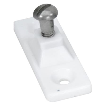 Newalthlete 2 Hole Side Mount Deck Hinge, White NE3719704