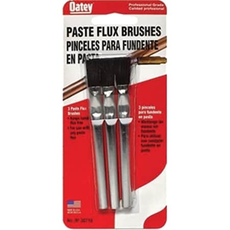 Oatey 30710 0.5 in. Acid Brush, 3PK 191270
