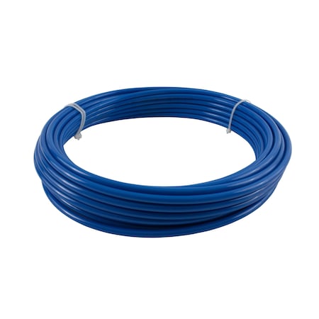 Mytee Products Air Line 1/4 in OD x 50 ft Blue SAE J844 Nylon Air Brake Tubing DOT Approved MP-ABT-1924-02-T