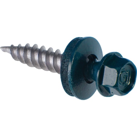 All-Source No. 9 x 1-1/2 In. Hex Washered Blue Framing Screw, 250PK 731845